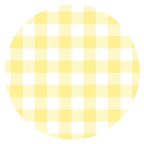Bamboo Kids Two-Piece Pajama Set Classic Sunshine Gingham Yellow