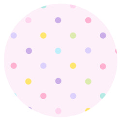 Pastel Dot Dreams Bamboo Blanket