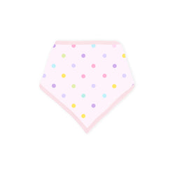Pastel Dot Dreams Bamboo Baby Bib