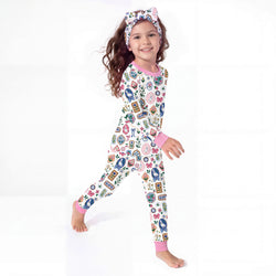 Bamboo Kids Two-Piece Pajama Set Vintage Goose Gallery