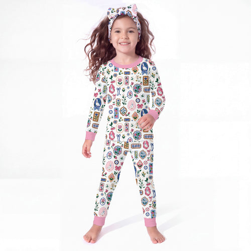 Bamboo Kids Two-Piece Pajama Set Vintage Goose Gallery