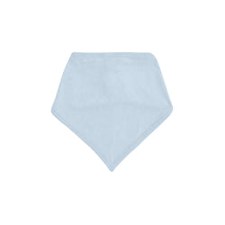 Solid Sky Blue Bamboo Baby Bib