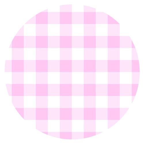 Pink Blush Check Sweet Dreams Bamboo Zipper Romper Pajamas