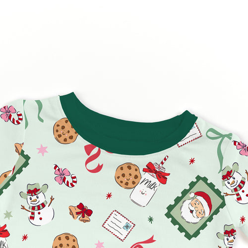 Bamboo Kids Two-Piece Set Christmas Santa’s Sweet Treats