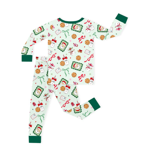 Bamboo Kids Two-Piece Set Christmas Santa’s Sweet Treats